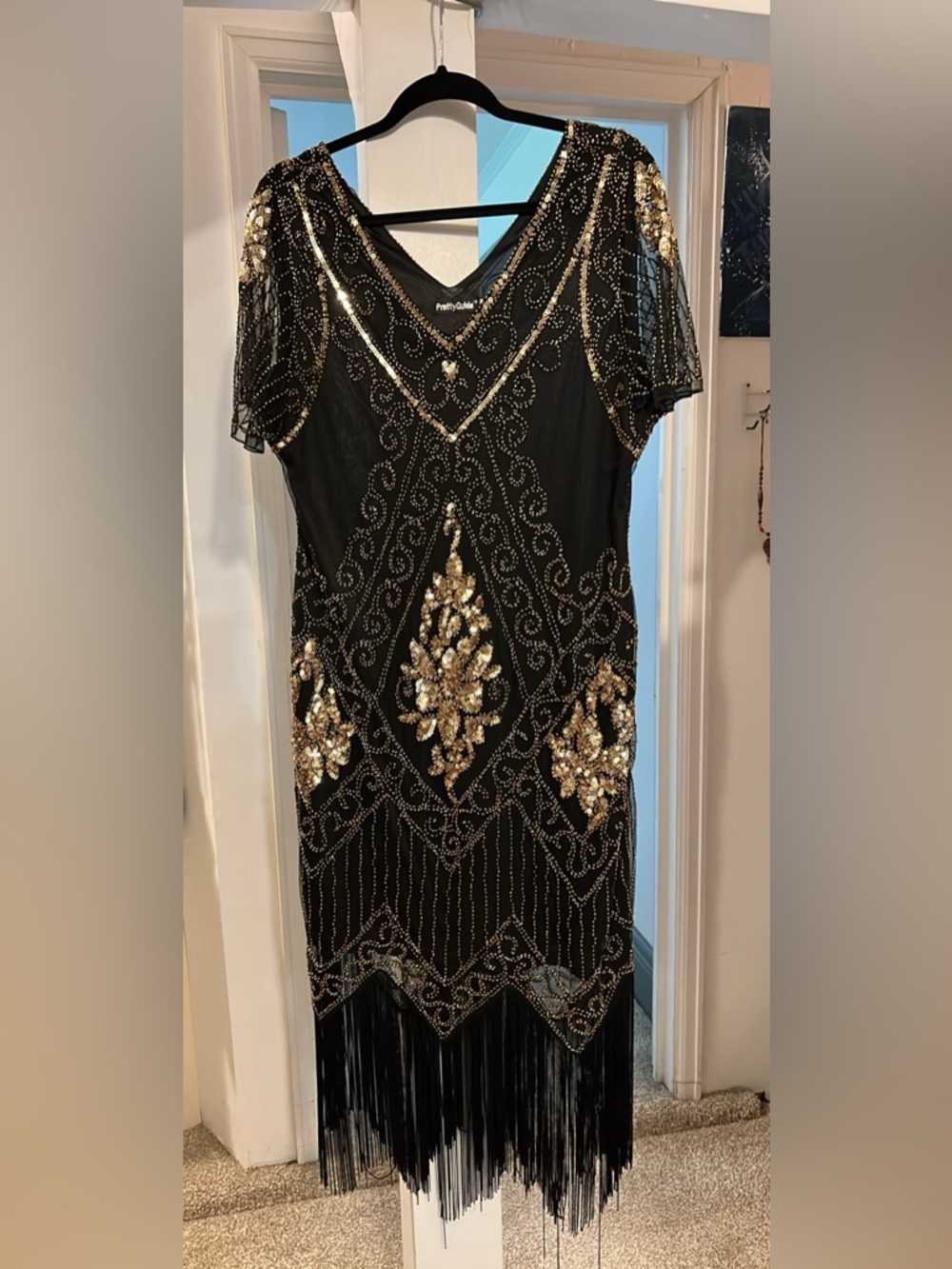 Cocktail dress 1920s style XXL